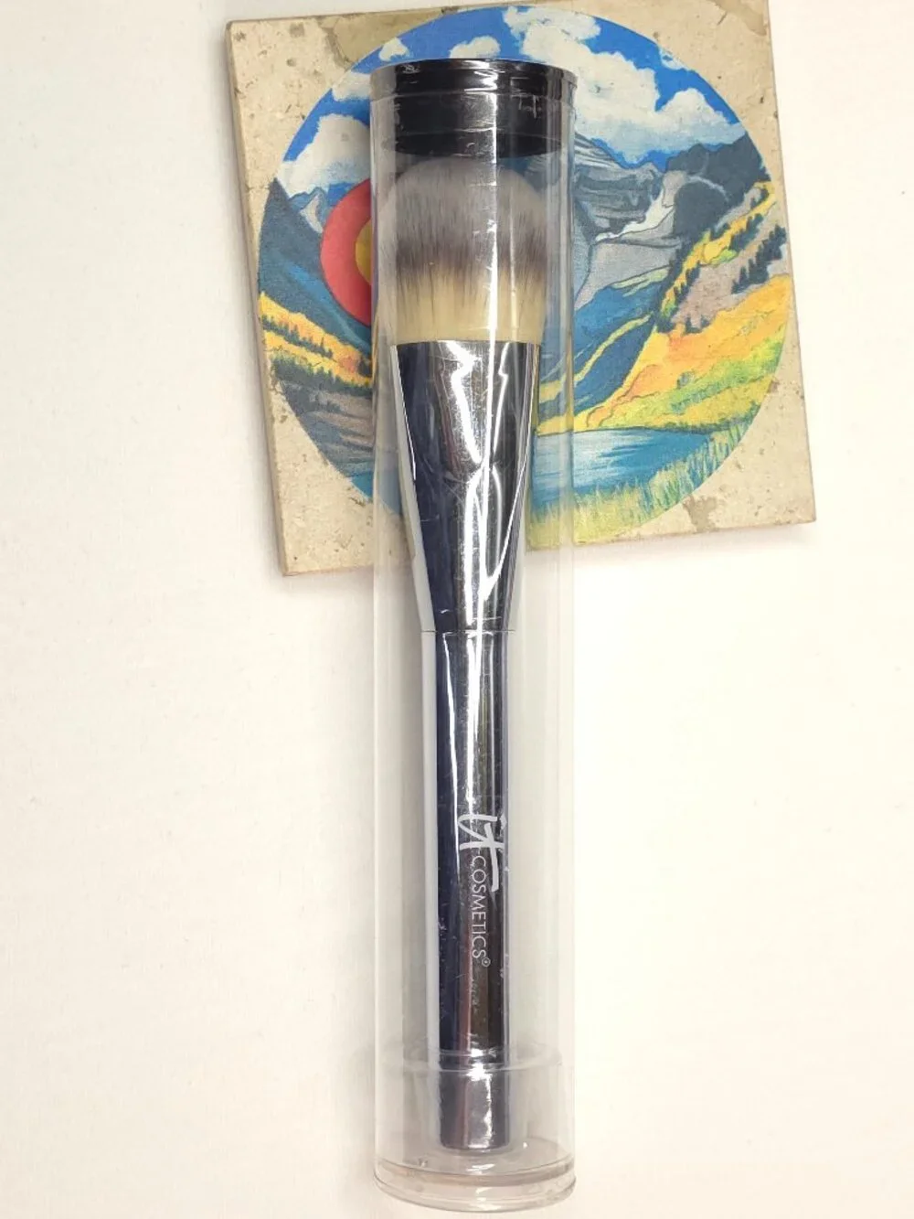 SEALED IT Cosmetics Heavenly Luxe Plush Paddle Foundation Brush